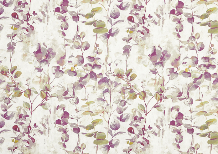 Aquarelle, Crocus - Fabric Only - Image 3